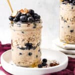 Blueberry Banana Overnight Oats Gluten Free Dairy Free 12