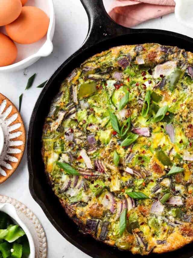Keto Frittata Allianna's Kitchen