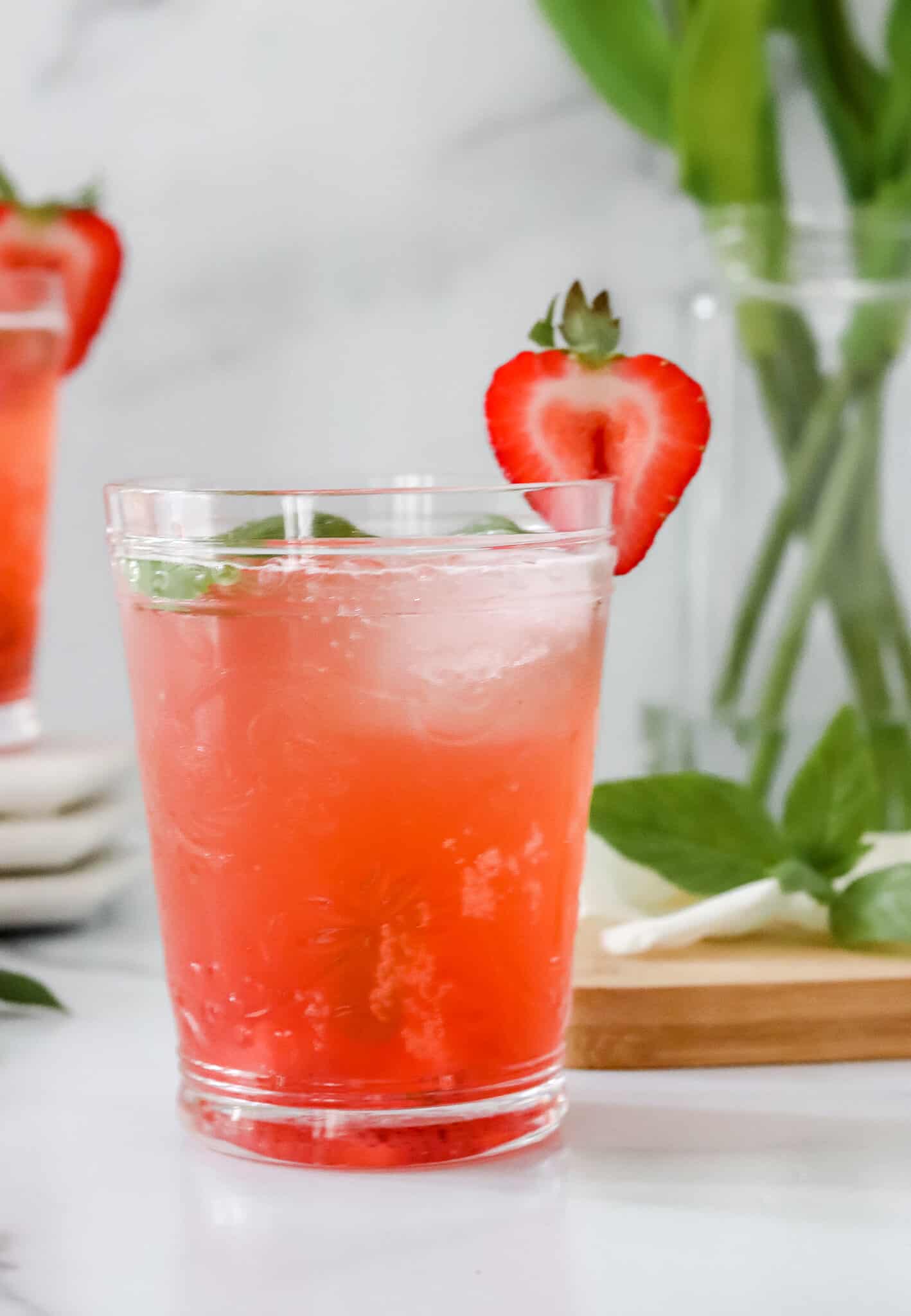 Strawberry Basil Mocktail (PALEO/AIP) Allianna's Kitchen