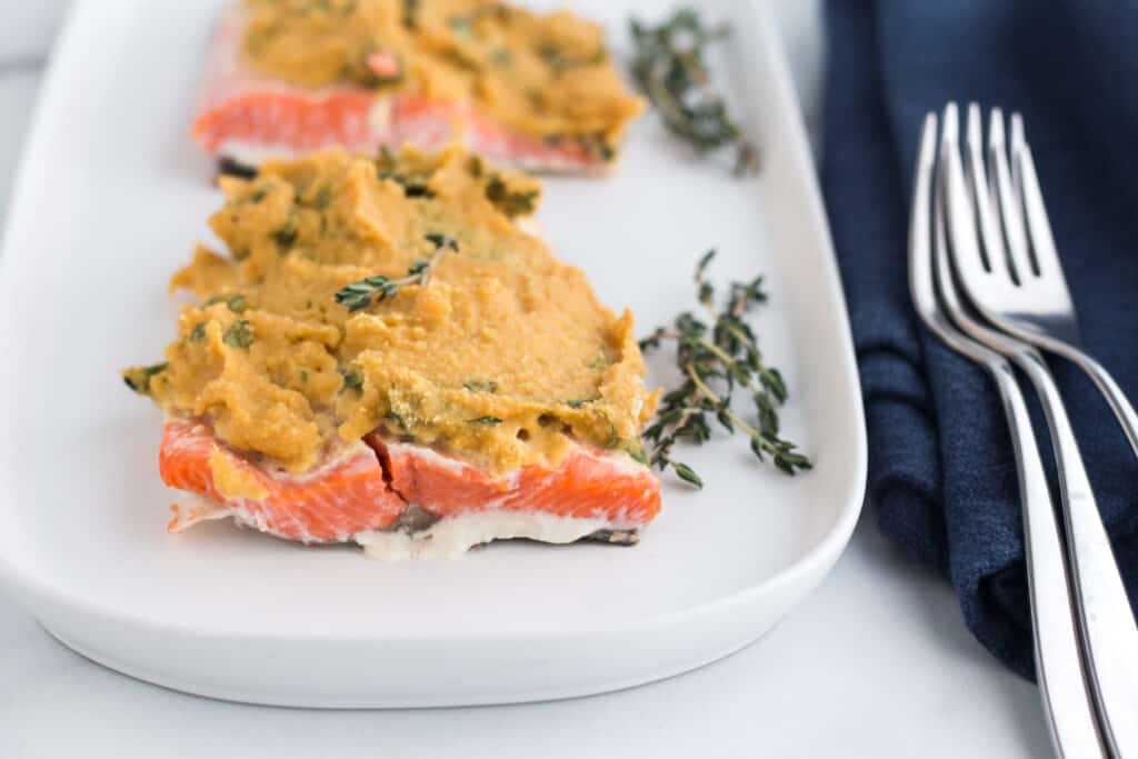 Herb Crusted Salmon Allianna