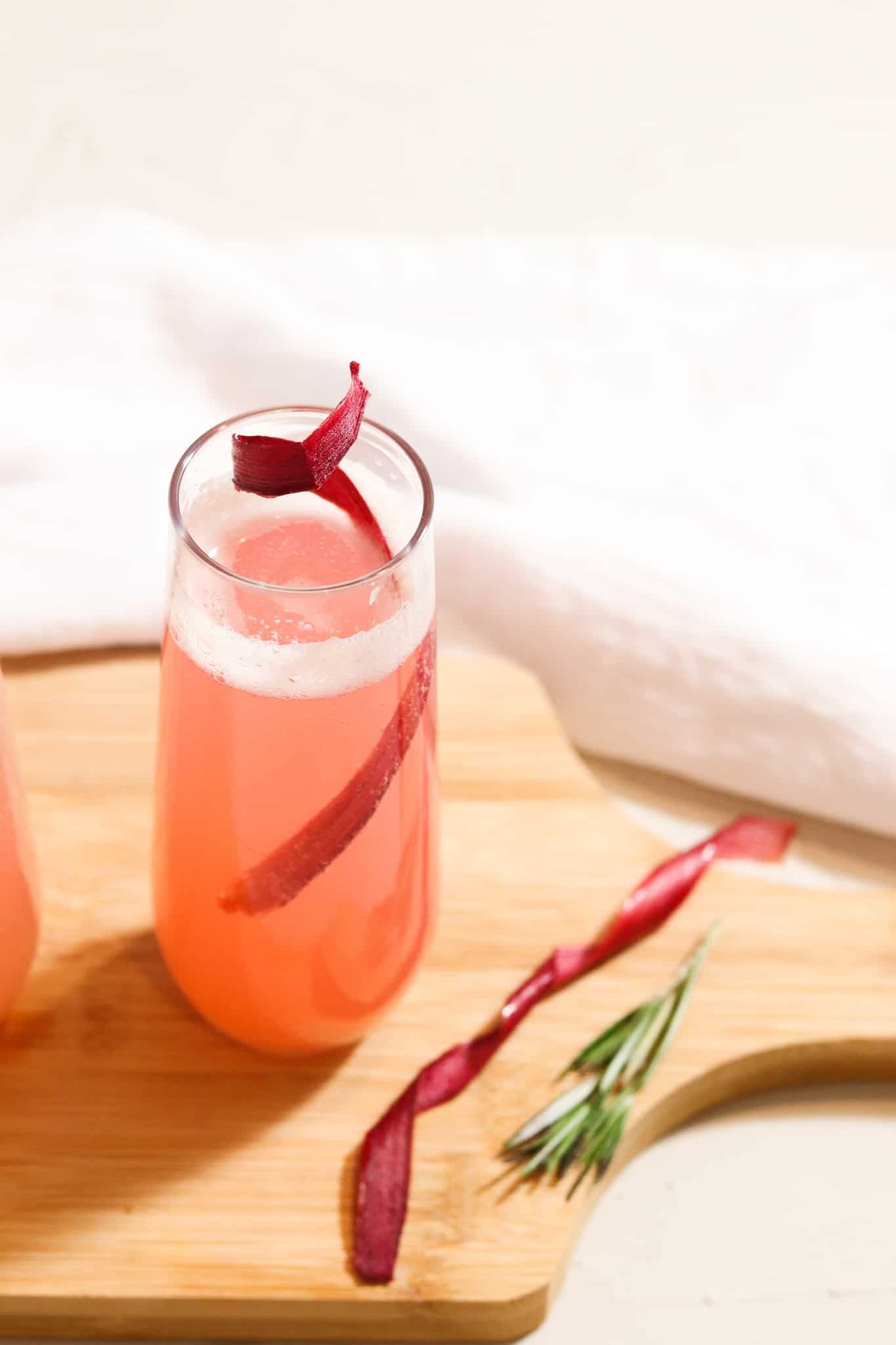Vibrant Rosemary Rhubarb Mocktail (Paleo) Allianna's Kitchen