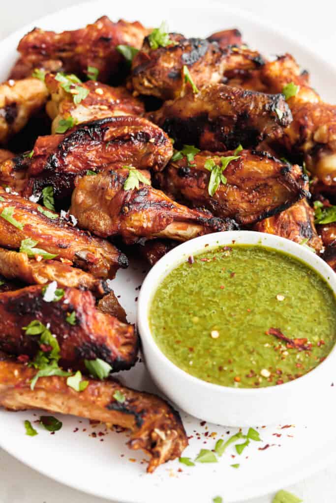 Cilantro Lime Chicken Wings | Alliannas Kitchen