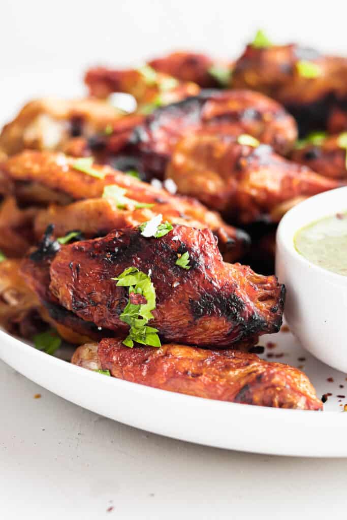 Whole30 Cilantro Lime Chicken Wings | Alliannas Kitchen