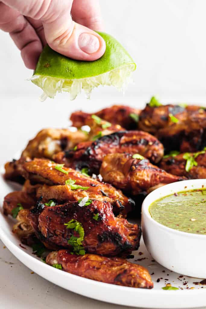 Paleo Cilantro Lime Chicken Wings | Alliannas Kitchen