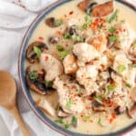 Thai Creamy Coconut Chicken Soup2