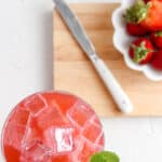 strawberry mint mocktail5