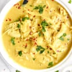 Creamy Curry Chicken Gnocchi Instant Pot Soup