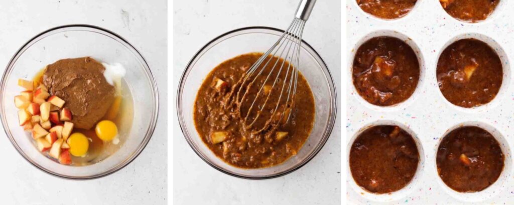 how to make gluten free apple muffins