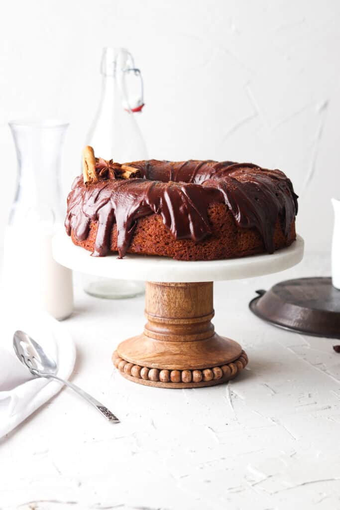 whole bundt cake away