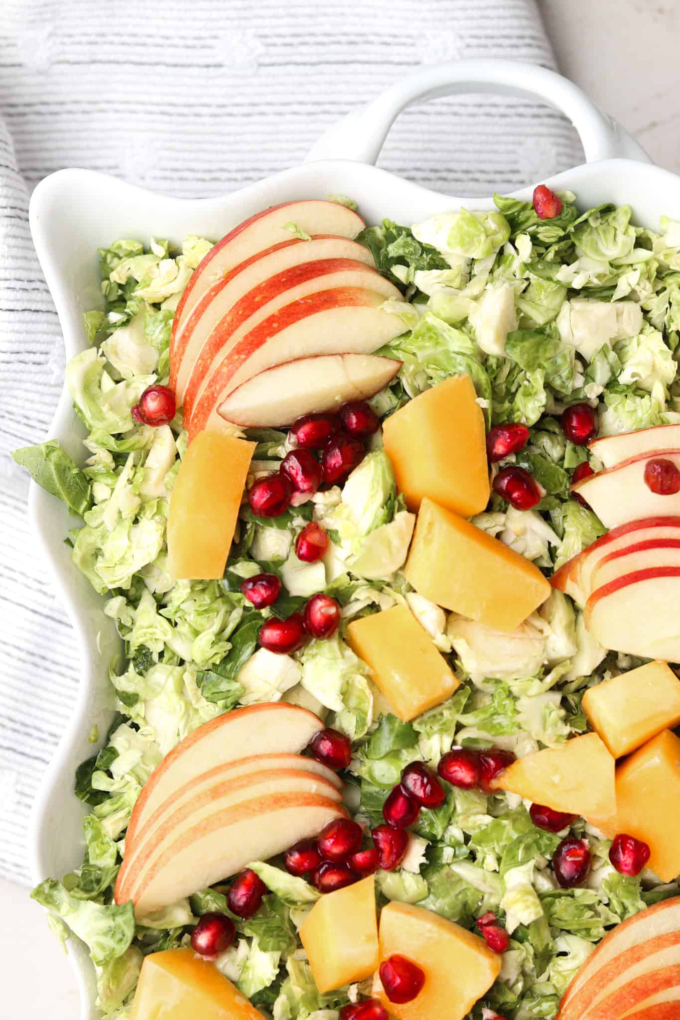 Shaved Brussels Sprouts Salad