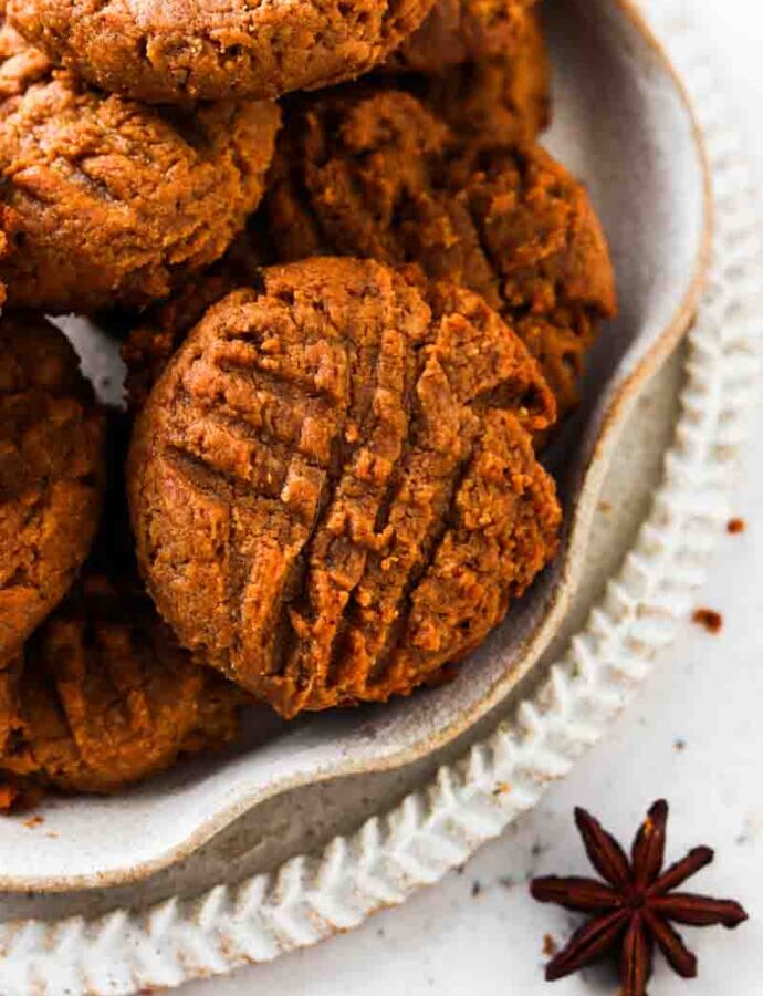 Dairy Free Peanut Butter Cookies