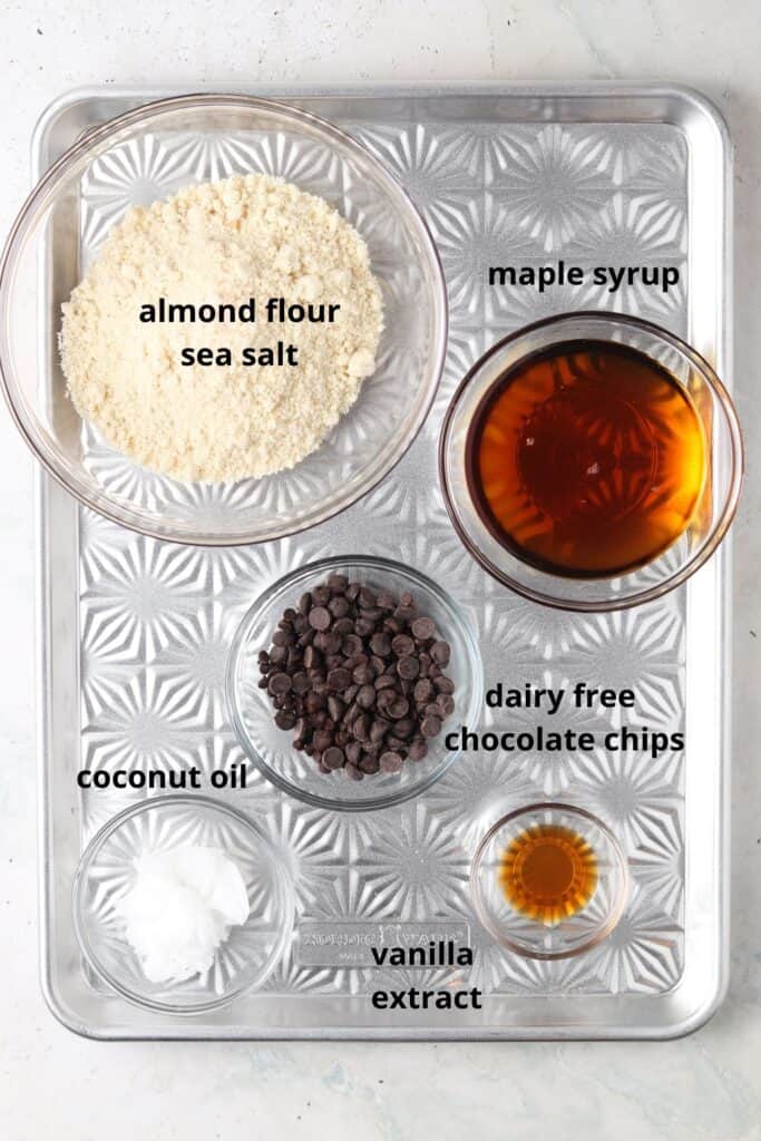 gluten free edible cookie dough ingredients