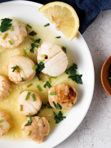 whole30 scallops