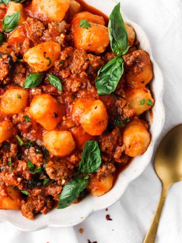 Paleo Gnocchi Bolognese 1