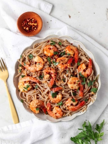 gluten free shrimp scampi 1