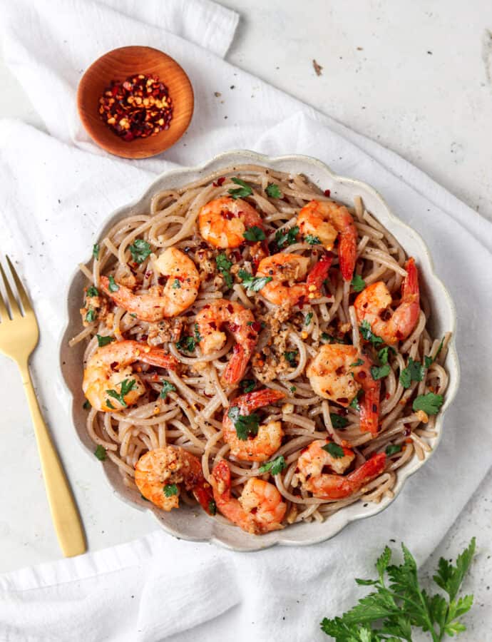 gluten free paleo meal plan whole30 shrimp scampi