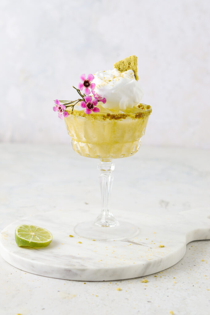 dairy free key lime pie martini