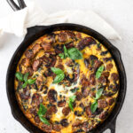 Spinach Mushroom Frittata 2 scaled