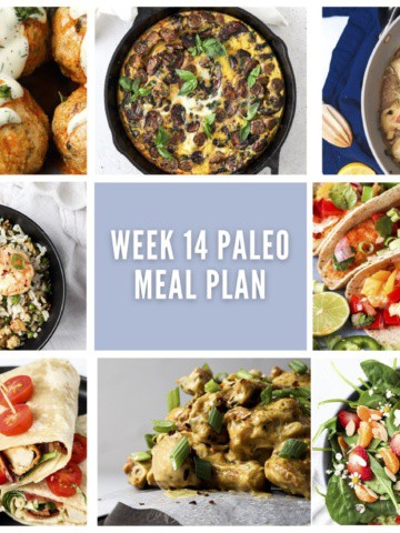 Week 14 Newsletter Meal Plan Collage