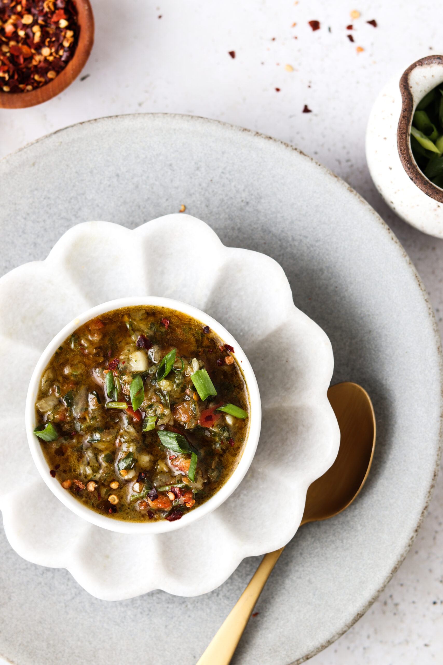 Red Chimichurri Sauce Recipe - Allianna's Kitchen