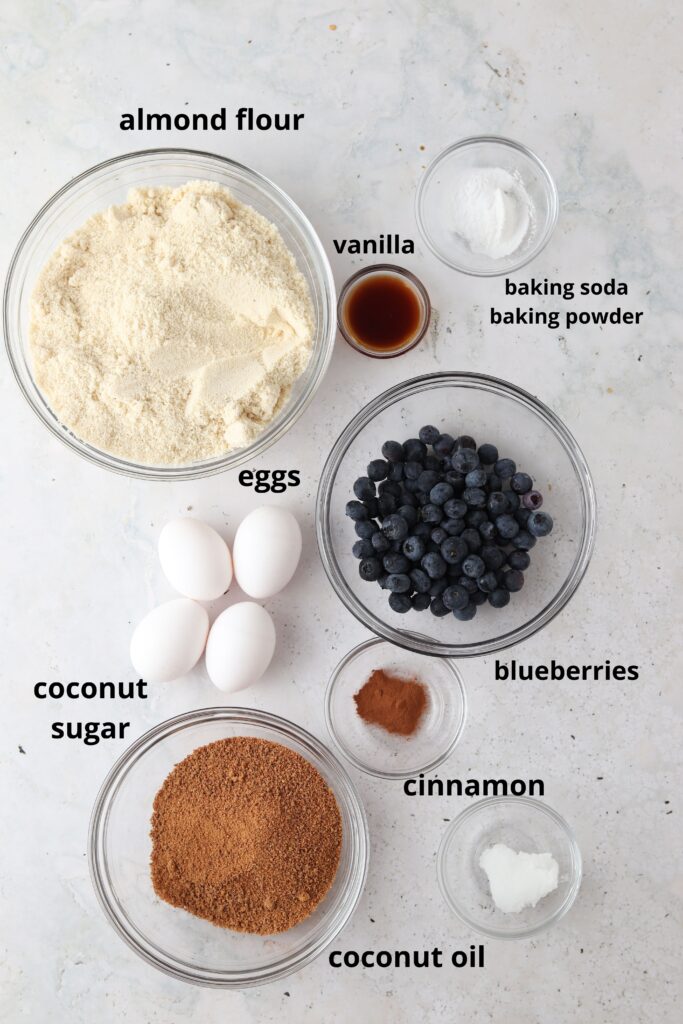 muffin ingredients