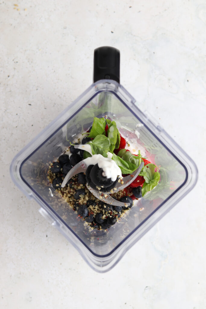 ingredients in the food processor