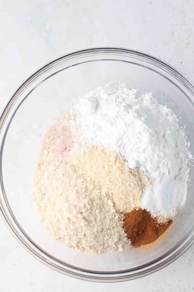 dry ingredients in a bowl