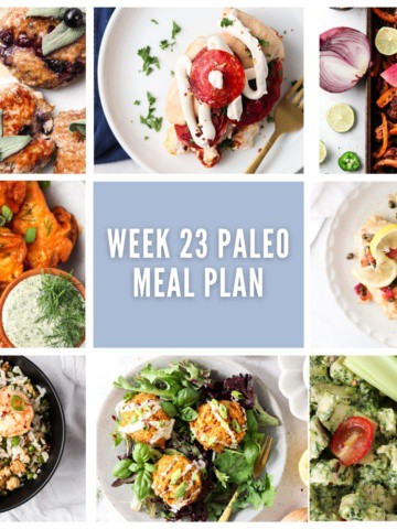 week 23 paleo meal plan