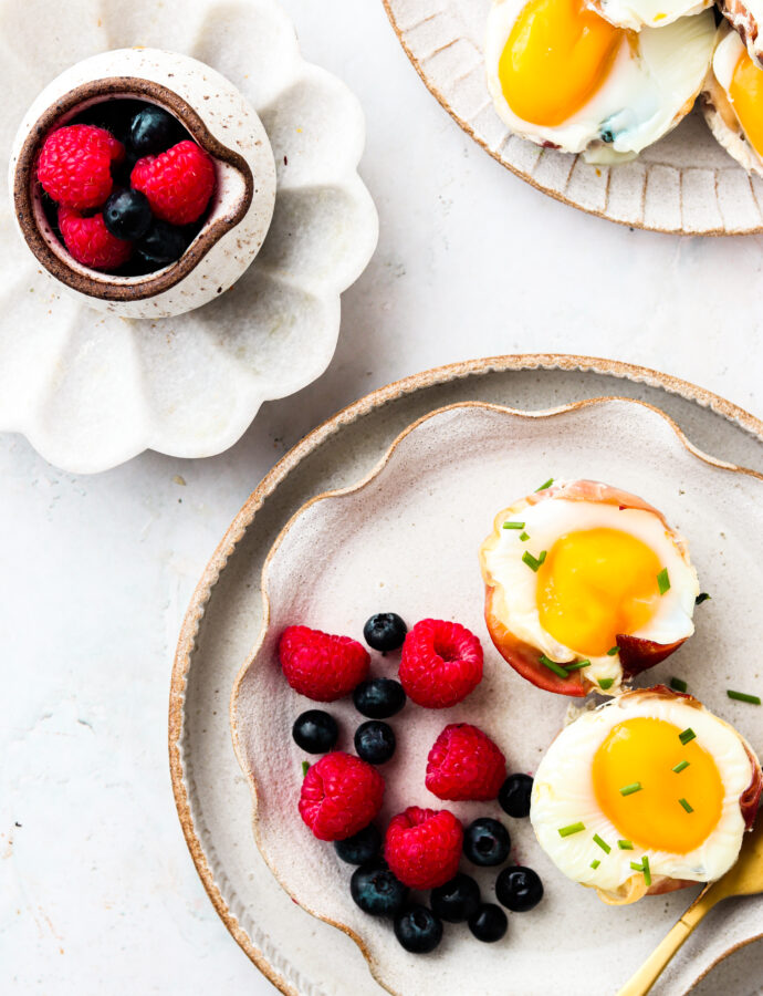Prosciutto Egg Cups (Paleo, Keto)