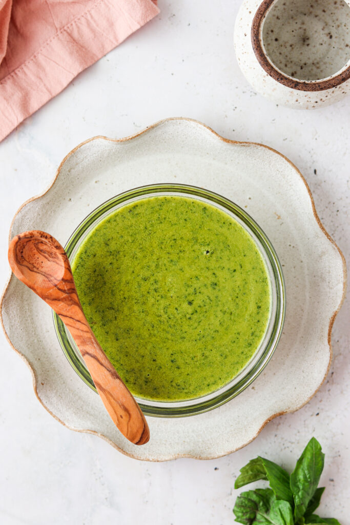 aip pesto in a bowl