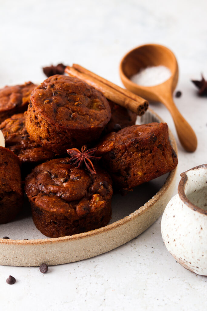paleo muffins on a tray