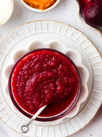 tomato free ketchup in a bowl