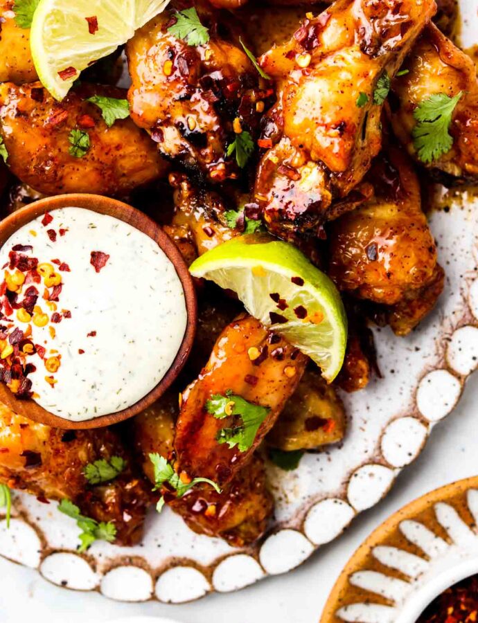 Chili Lime Chicken Wings