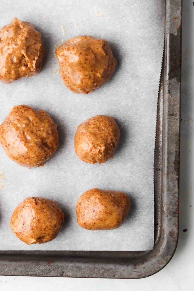 peanut butter balls for the peanut butter cups