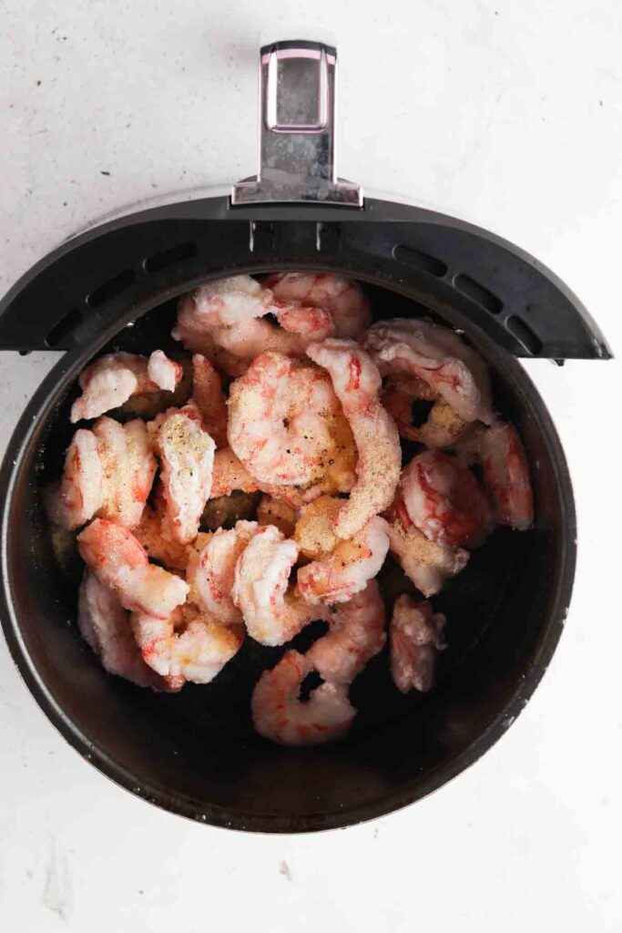 frozen shrimp in the air fryer