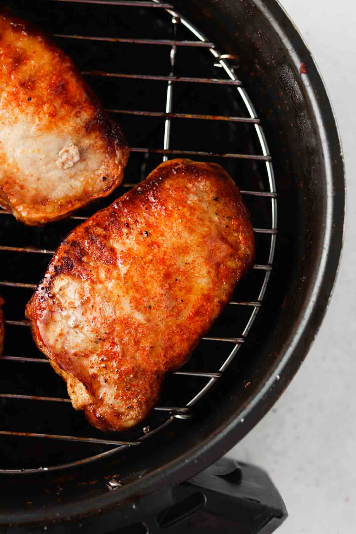 crispy pork chops in the air fryer