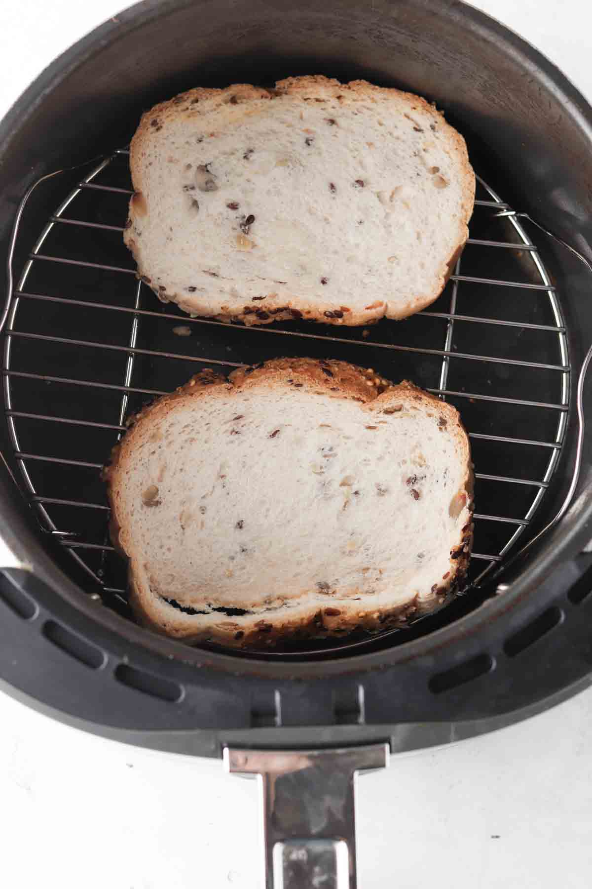 Brad in the air fryer.