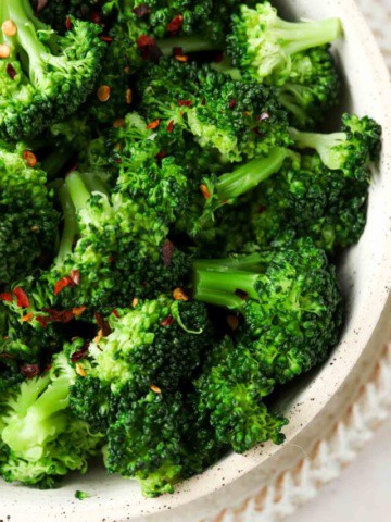 cropped blanching broccoli 2