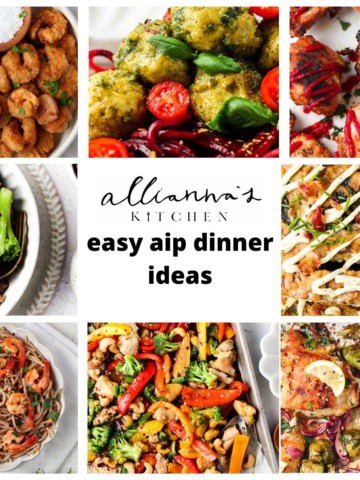 easy aip dinner ideas