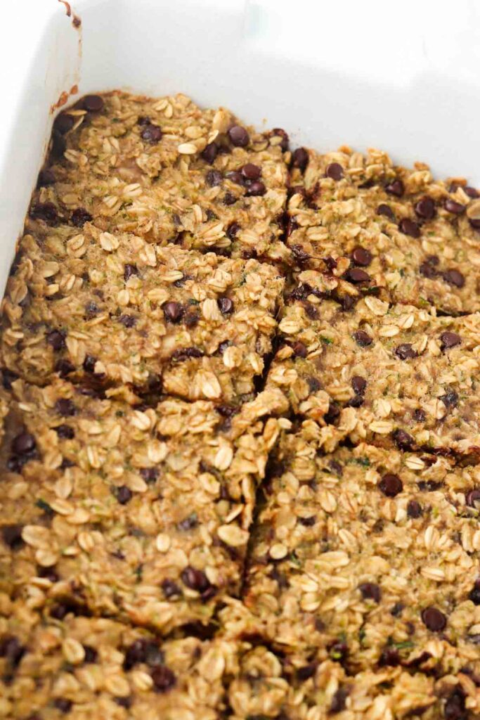 cooked oatmeal bars