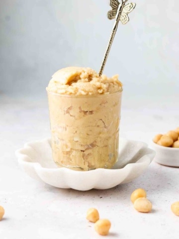 nut butter in a jar