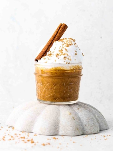 vegan pumpkin mousse 8