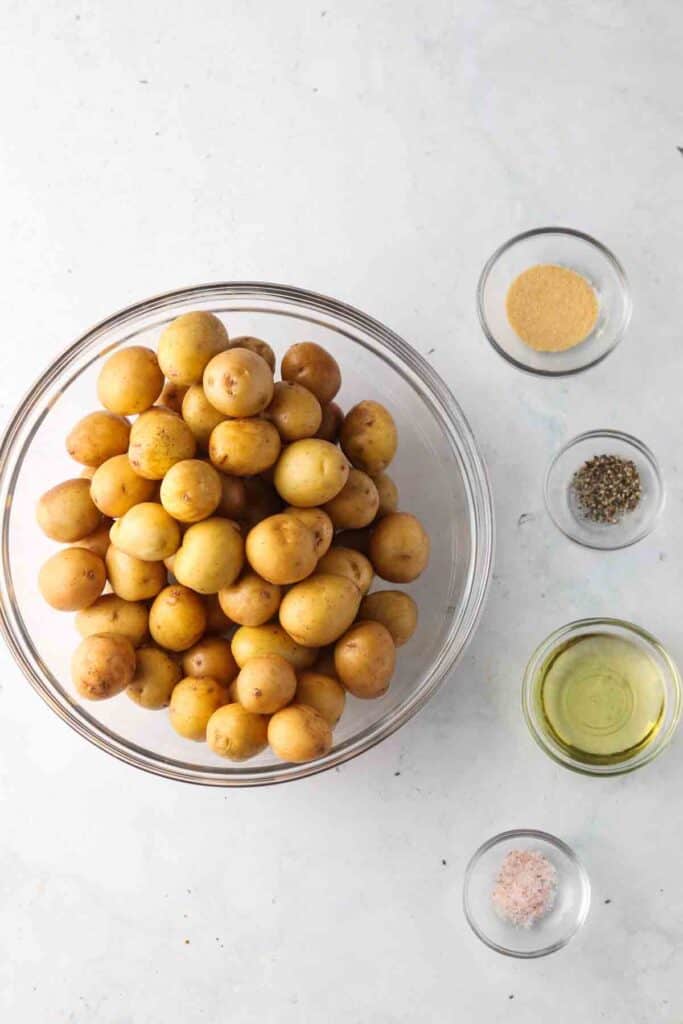 ingredients laid out in bowls