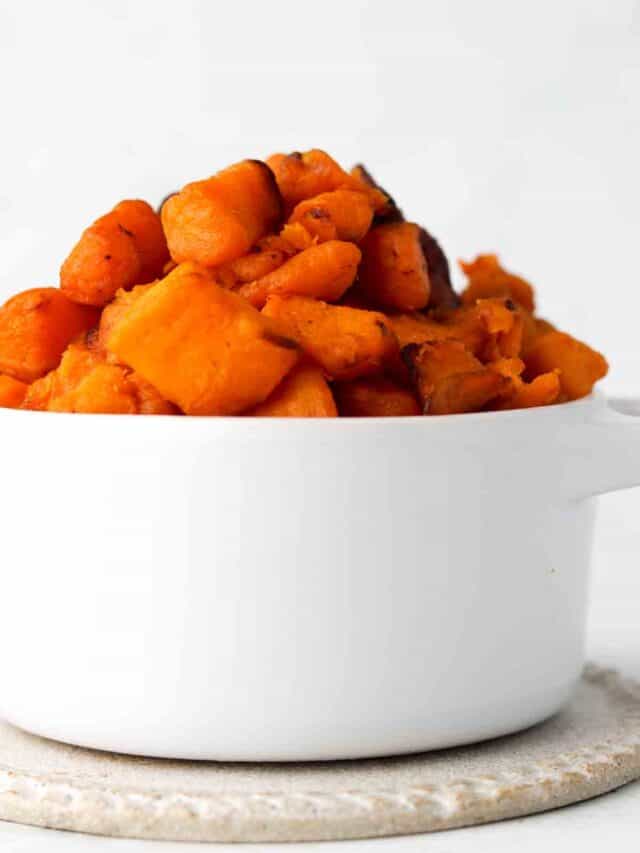 Air Fryer Sweet Potato Cubes Allianna's Kitchen