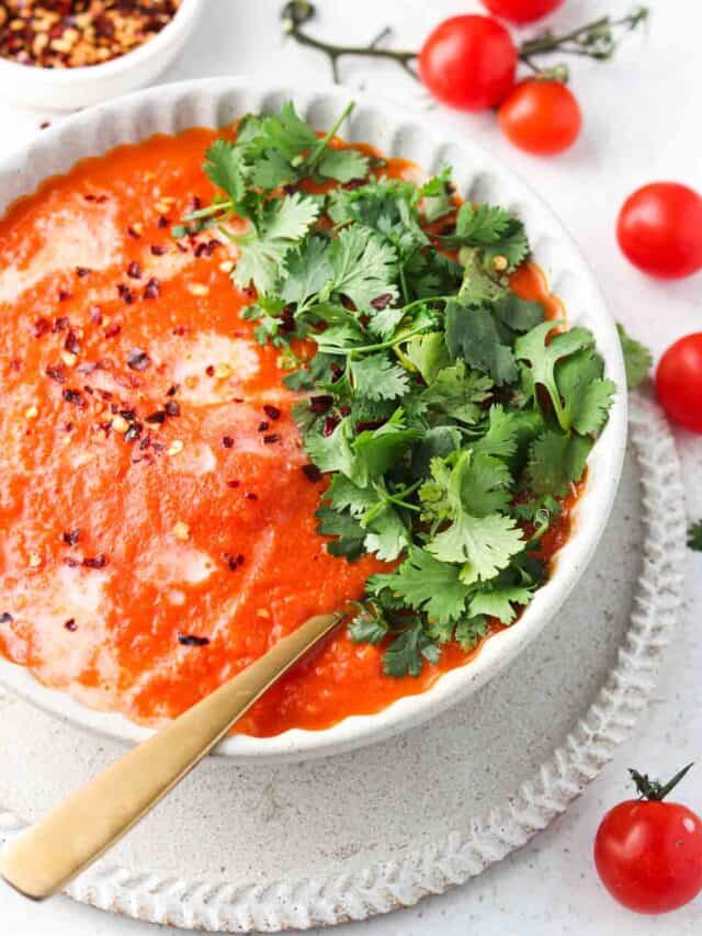 Gluten Free Tomato Soup - Allianna's Kitchen