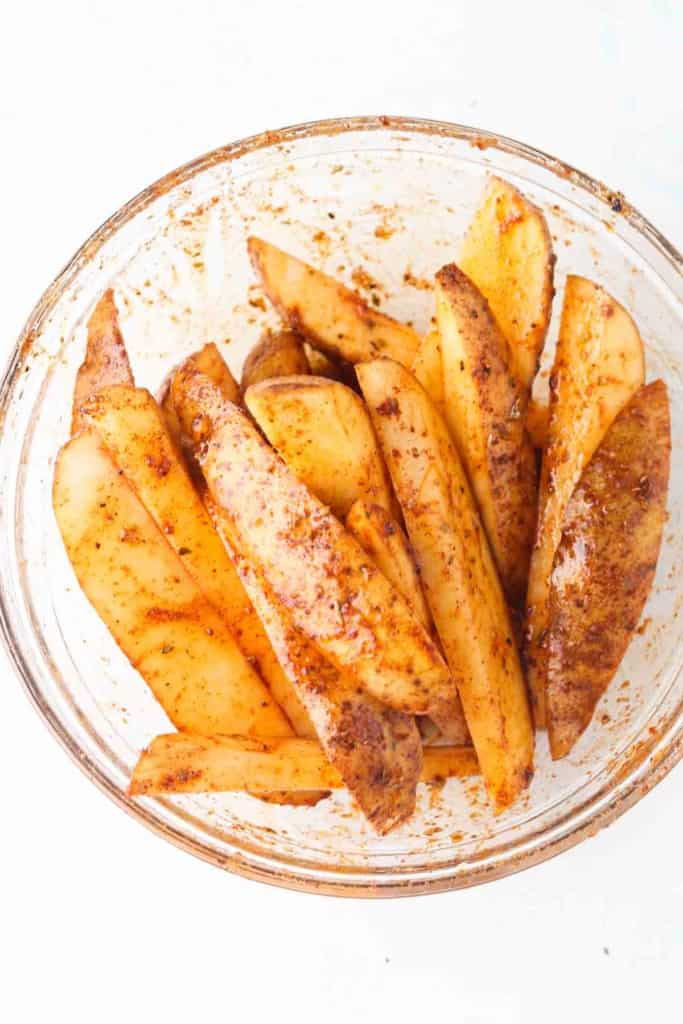 Ninja Air Fryer Potato Wedges Allianna's Kitchen