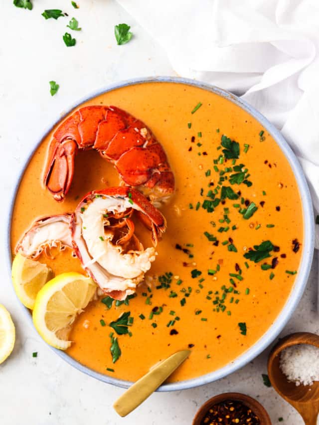 Dairy Free Lobster Bisque Allianna's Kitchen