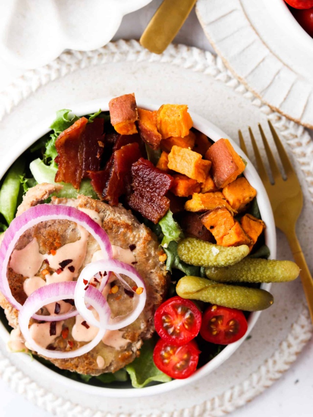 Deconstructed Burger Bowls