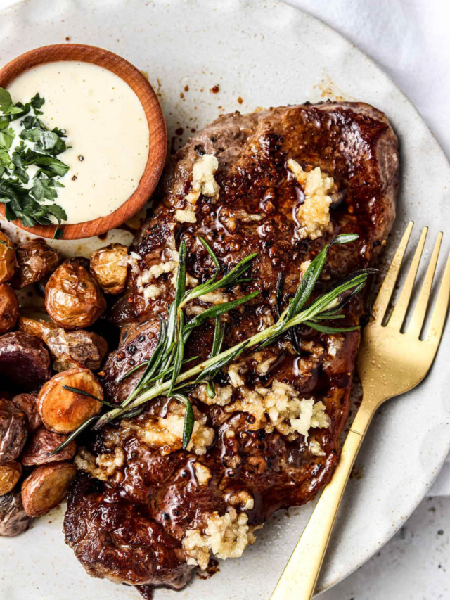 Simple Steak Night Dinner