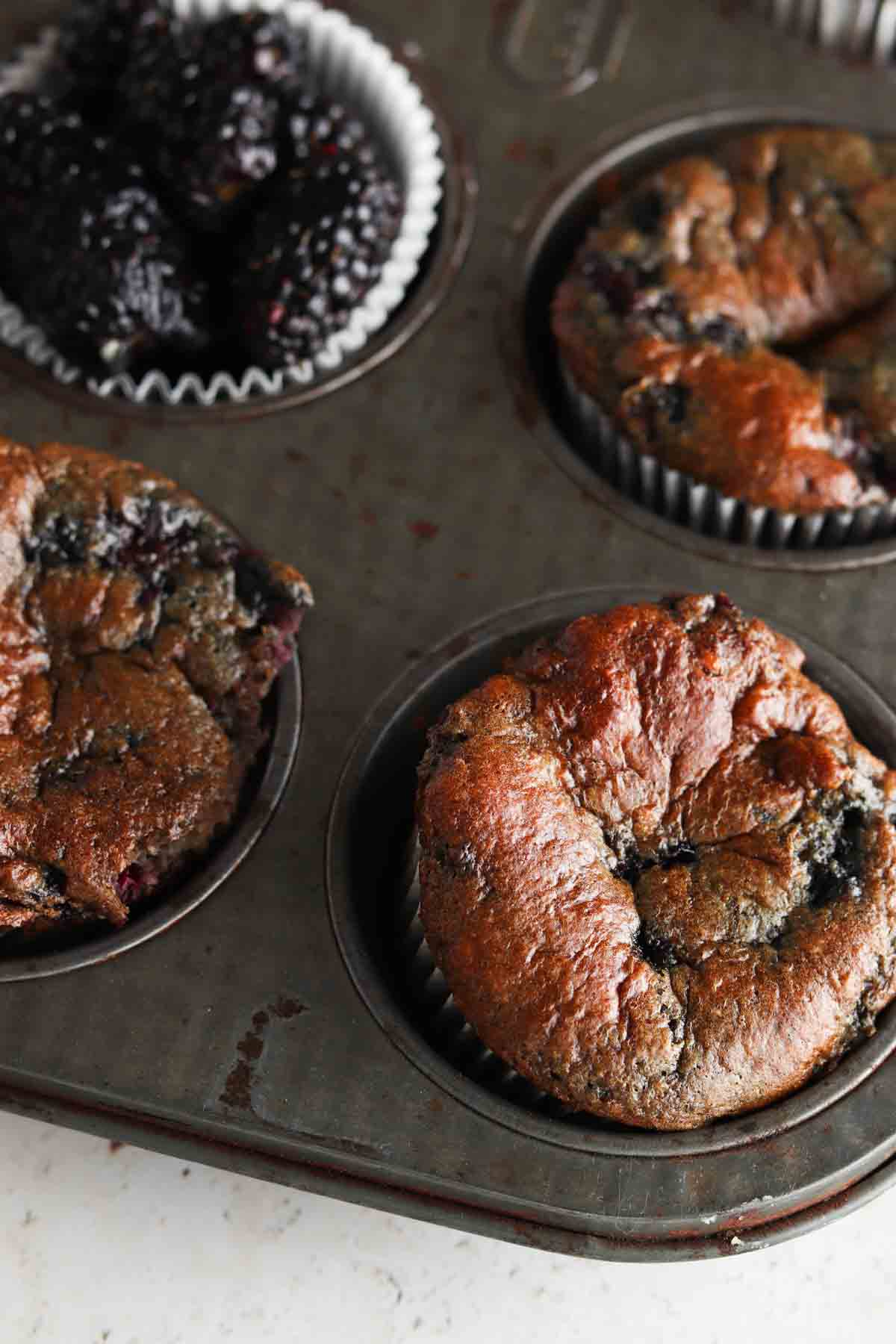 Gluten Free Blackberry Muffins 1